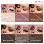 Neutral Eyeshadow Stick Makeup 6PCS Set, Dark Grey Shimmer Matte Cream Eye Shadow for Smoky Eye Brightener Pencil Crayon - A3 Smoky Rose Taupe