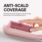 Wavytalk Pro Steam Hair Straightener Brush, Steamline Pro 3 in 1 Straightening Brush, Steam Reduces Damage, Nourishes Hair, and Expedites Straightening