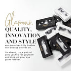 Lilly Lashes Power Liner Eyelash Glue for False Lashes | Clear Lash Glue | Quick Dry, Waterproof, Lash Adhesive | Vegan & Cruelty Free