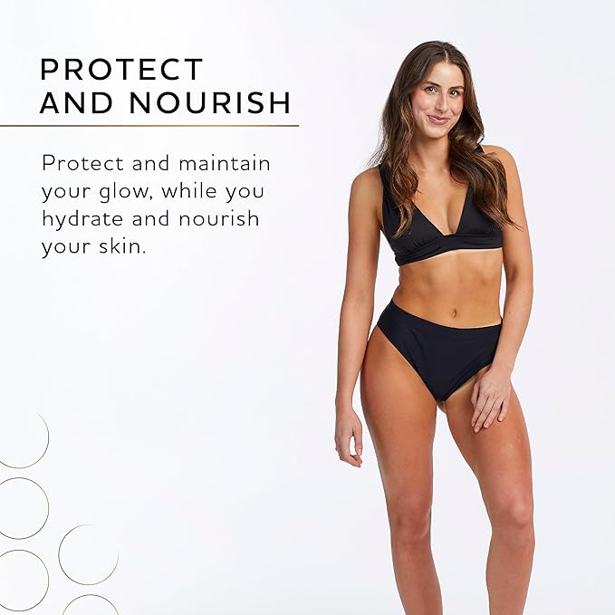 Norvell Post Tanning Repairing Body Butter 8.5 fl oz – Hydrating Fake Tan Extender Lotion for Restoring Moisture, Enhancing Color & Reducing Uneven Fade After Sunless Tanning