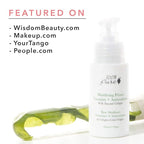 100% PURE Mattifying Face Primer Plumping Makeup Base & Moisturizer with Anti-Aging Seaweed Collagen - Long-Lasting Matte Pore Diminishing Cosmetics Prep, Flawless Smooth Skin Hydration - 1 oz