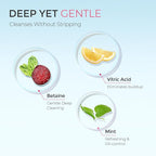 TYMO Clarifying Shampoo for Women - Natural Formula Shampoo for Oily Hair, Remove Build Up, Deep Clean, Hair and Scalp Cleaning, Biotin & Sulfate Free, 3.5 Oz, Clarifying & Oil Control - Mint