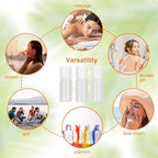 200 Pack 0.35 oz Plastic Bottles with Top Caps, Clear Empty 10 ml Flip Top Cosmetic Bottles for Lotion and Shampoo, Travel-Friendly, BPA-Free