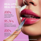 LipLock Jelly Serum, Korean Skincare for Dry Lips, Long-Lasting, Hydrating, Plumping, Glossy Mask with Rose PDRN, Carrot Collagen, Pillow Peptide, Moisturizing Tinted Lip Balm. (Grape Crush)