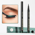 docolor Waterproof Eyeliner Pen Super Slim Liquid Eyeliner Eye Liner Gel (Green)
