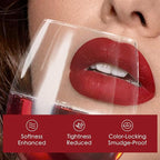 Drak Brown Matte Liquid Lipstick Stay Long Lasting, Highly Pigmented Rich Lip Colors, Smudge-Proof, Waterproof, Transfer-Resistant（Chocolate）