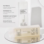 GIOVANNI Tea Tree Triple Treat Invigorating Shampoo & Conditioner Set - Cooling Peppermint, Eucalyptus, Rosemary, Helps Dry, Flaky Scalp, Salon Quality, Vegan, Cruelty Free - 8.5 oz Each