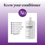 Boost Biotin Conditioner for Thinning Hair - Sulfate Free Biotin and Collagen Conditioner for Women & Men with Moisturizing and Volumizing Castor and Rosemary Oil for Fine Weak & Dull Hair (16 Fl Oz)