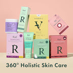 Rael Face Mask Skin Care, Collagen Face Masks - Bamboo Facial Sheet Mask, Korean Skincare, with Collagen Essence and Fruit Extracts, Nourishing and Moisturizing, All Skin Types (Collagen, 5 Sheets)