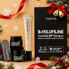 YouthVibe Lip Care Set Gift for Women - Hydrating Lip Plumper & Lip Mask Gift Box - Perfect Christmas Gift, Holiday Gift, Stocking Stuffer, Valentine’s Day Gift, Birthday & Anniversary Gift