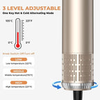 5 in 1 Hair Dryer Brush Set,Professional Negative Ionic Hot Air Styler, Air Curling Wrap Styler,Detachable Blow Dryer Brush With Auto Wrap Curlers,Hair Styling Tools For Straight/Curl/Drying/Smoothing