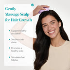 HEETA Scalp Massager 2 Pack for Hair Growth, Soft Silicone Bristles to Remove Dandruff and Relieve Itching, Scalp Scrubber for Hair Care Relax Scalp, Shampoo Brush for Wet Dry Hair, Purple & Green