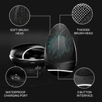 douxds Flex™ Pro Vibrating Face Brush, Electric Face Scrubber, Face Scrubber for Men, Flex™ Face Brush, Men's Skin Care, Powerful Sonic Technology, Removes Dark Marks and Bumps, Acne Treatment