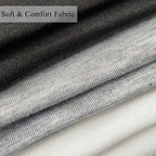 Fashion Headbands For Women Wide Headband Yoga Workout Head Bands Hair Accessories Band Black White Gray 6 Pack