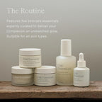 Oak Essentials The Routine At-Home Facial Gift Set | 5-Step Anti-Aging Skincare Routine with Blue Tansy Oil, Cleansing Balm & Face Mask