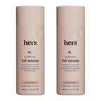 hers Full Volume Conditioner, 2 Pack - Volumizing Conditioner for Women with Biotin - Adds Lightweight Volume, Shine & Bounce - Coastal Cedar Citron - 2 x 6.4 fl oz
