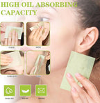 1000pcs Oil Blotting Sheets for Face, Blotting Paper for Oily Skin, Clean and Clear Oil Absorbing Sheets