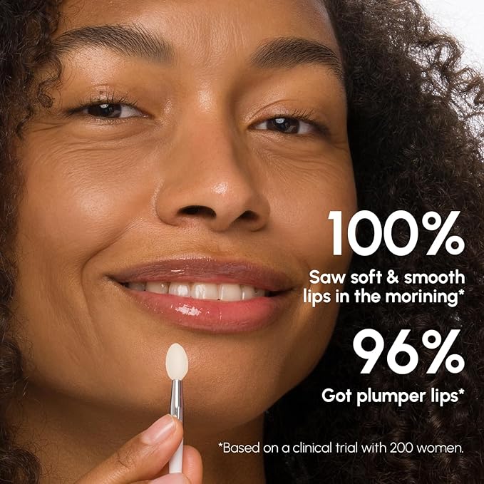 MAREE Lip Mask Overnight - Vanilla Lip Moisturizer For Very Dry Lips - Hydrating Lip Butter with Collagen, Shea Butter & Jojoba Oil - Day & Night Lip Treatment Sleeping Mask - Hidratante de Labios