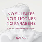 Native Vanilla & Cactus Flower 2-in-1 Shampoo & Conditioner Contain Naturally Derived Ingredients |All Hair Type Color & Treated, Fine to Dry Damaged, Sulfate & Dye Free - 2-Pack