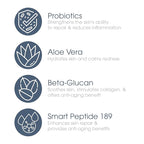 Glowbiotics Probiotic Revitalizing Cleanser - Anti-Aging Face Wash with Peptides - 5 oz - Hydrating Gel for Hormonal, Dry & Mature Skin