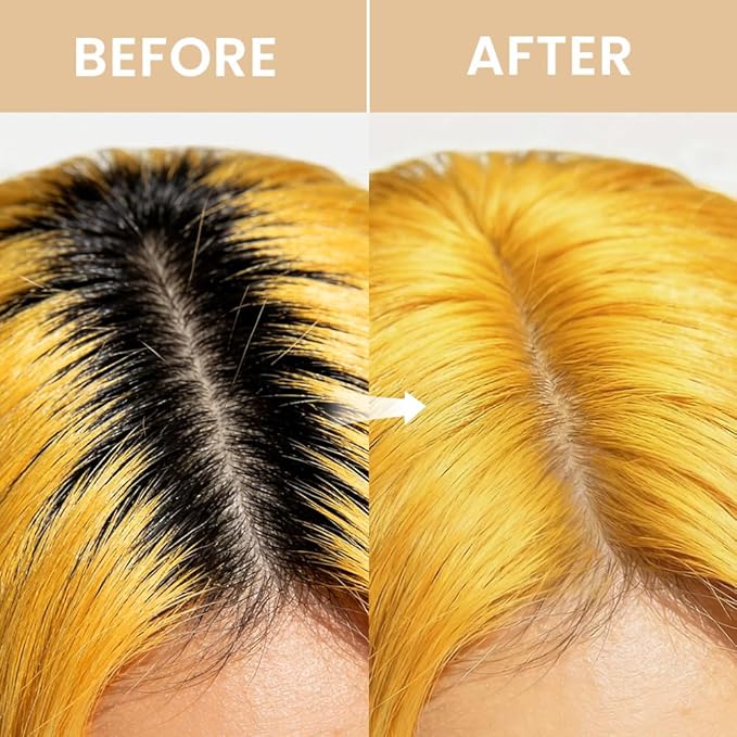 VOLLUCK Temporary Hair Color Spray, Instant Washable Hair Dye for All Hair Types, Vibrant Color for Party, Halloween, Cosplay, and Daily Use (#1 Blonde)