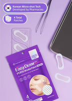 Easyderm PDRN Patch - Under Eye & Smile Line Care, 4 Patches, K-Beauty Korean Skincare with Collagen & EGF, Smile lines treatment, PDRN Eye mask, Special care, Stocking Stuffer Holiday Gift