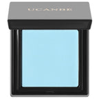 UCANBE Light Blue Single Eyeshadow Palette, Highly Pigmented Matte Eye Shadow Powder, Professional Long-Lasting Waterproof Makeup Palette