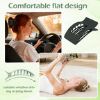 French Flat Hair Clips for Women 6pcs Hair Claw Clips for Thick or Thin Hair Matte Claw Clips for Girls Barrettes Non-Slip Strong Hold Hair Accessories for Women (Green)