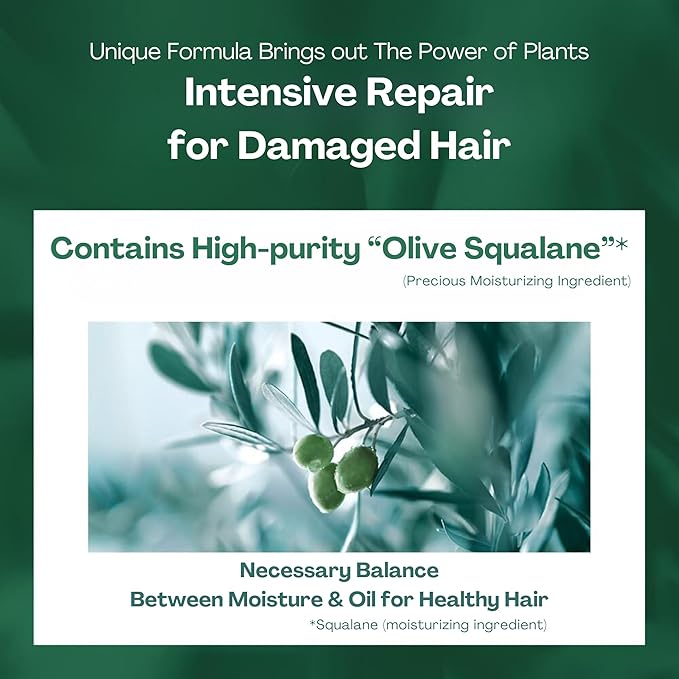 Botanist Organic Hair Oil for Frizzy, Damaged, Dry Hair Women & Men, Natural Scalp & Hair Oil Spray with Micro-Protein & Plant Extracts, Hair Care from Japan, DAMAGE CARE, Iris & Berry, 2.7 Fl Oz