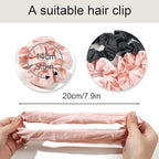 Hair Scrunchies for Women - Hair Ties No Damage Both for Thick Hair or Thin Hair Curl Hair No Crease Scrunchies Ponytail Holder No Hurt Your Hair