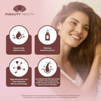 Purality Health Liposomal Hair Renewal, AnaGain Nu & Biotin, Supports Thicker, Fuller Hair, May Reduce Shedding & Promote Regrowth, Highly Absorbable Liquid Formula, Strawberry Flavor, 30 Servings