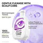 Ultra Color Safe Shampoo | Help Prevent Fading & Provide Subtle Color Replenishment | Prolong Color Vibrancy and Enhance Shine | Vegan & Cruelty-Free Formula | For Purple Color Treated Hair