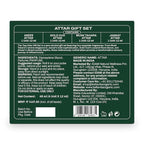 BELLAVITA Luxury Taaj Attar | Long Lasting Unisex Gift Set for Man and Woman 4x12ml | Caramel, Lemon, Cinnamon, and Musk | Non-Alcoholic Roll On | Oud, Floral, Musk | Attar for Men and Women