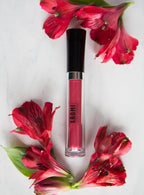 Aromi Brick Red Matte Liquid Lipstick | Warm, Earthy Burgundy Lip Color, Long-lasting and Kiss-Proof, Vegan, Cruelty-free, Waterproof, Handmade (Brick Red)