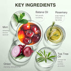 Batana Oil Hair Growth Shampoo, Strengthening Regrowth Shampoo for Men & Women with Thinning Hair & Hair Loss, Infused Rosemary, Mint Oil Nourishes Scalp, Sulfate Free for All Hair Types, 10.15 fl.oz