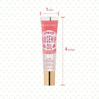 Ruby Kisses Broadway Vita-Lip Clear Lip Gloss (Rosehip Oil 6 Pack), Ultra-Hydrating & Soothing Formula with Vitamin Oils, High-Shine Non-Sticky Finish, Healing Glossy Lip Balm With Vitamin A