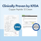 TOSOWOONG Copper Peptide 12 Cream, 99% Purity of Copper Tripeptide-1, GHK-Cu, 12 Multi-Peptide Powerful Anti Aging Formula for Fine Lines, Firming, Skin Elasticity, Korean Skincare, 50ml / 1.69 fl.oz.