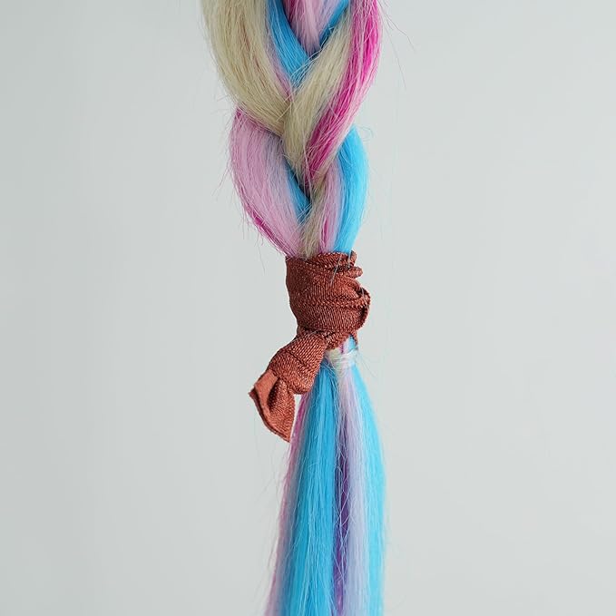 MEEDEE 100 Pack Rust Color Hair Ties For Women No Crease Soft Elastic Ribbon No Damage Rust Hair Ties Knotted Ouchless Hair Ribbon Yoga Hair Ribbons Elastic Bracelets