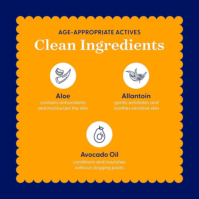 Gentle Bright+Clean Gel Cleanser by Dermatologist Angela Casey MD, Teen Skincare Must-Have