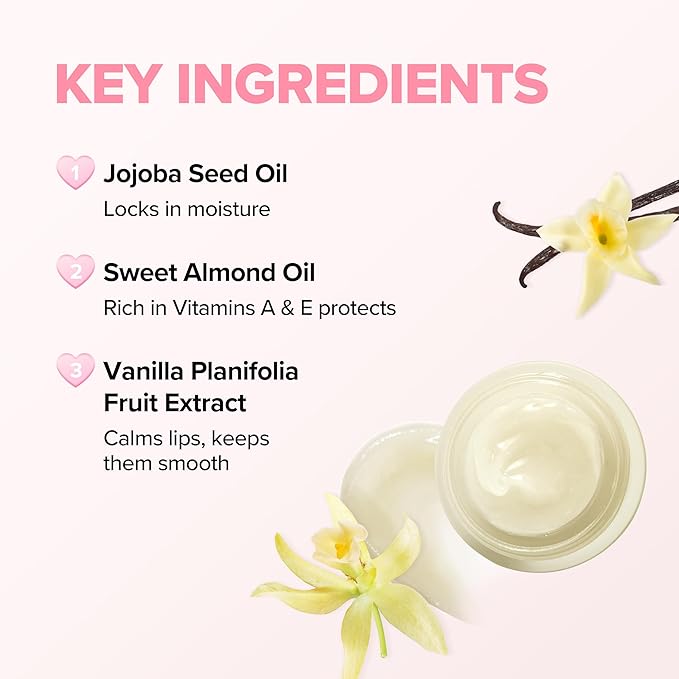 Klavuu Lip Mask Set (3PCS) (Vanilla + Berry + Coconut, 0.7oz)