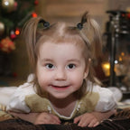 TecUnite 200 Pieces No-metal Hair Elastics Bulk Rubber Bands Hair Ties Ponytail Holders Bands for Women(Black)