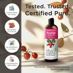 Rosehip Seed Oil - 8 Fl Oz - 100% Pure & Natural Cold Pressed Premium Grade. for Face, Skin Care, Hair Care, Gua Sha Massage, Fast Absorbing and Light Weight Oil