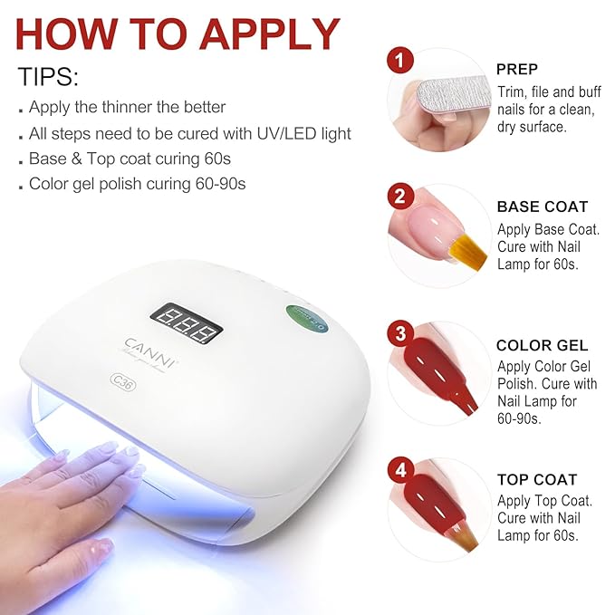 CANNI 6 Colors 9 ML Hema-Free Brown Gel Nail Polish Set, Dark Chocolate Brown Gel Polish Kit Fall Light Colors, Soak Off LED Nail Gel Manicure Kit DIY at Home Salon Gifts