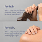 eSalon Hair and Body Oil, Nourishing Dry Oil for Color Treated Hair, Radiant Hair and Skin Care, 59ml/2fl oz