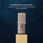 U Beauty The RETURN Eye Concentrate - Anti-Aging Eye Cream with Peptides and Antioxidants for Brighter and Tighter Under Eyes, Reduce Fine Lines, Puffiness & Dark Circles - 0.5 fl oz