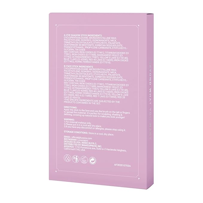 Brown Eyeshadow Stick Makeup Set 3PCS, Neutral Shimmer And Matte Cream Eye Shadow Palette, Metallic Bronze Smoky Eyeliner Brightener Crayon Pencil Kit, Ideal Gift for Women -Golden Glow