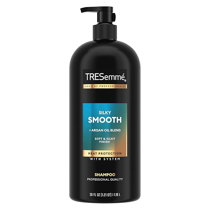 TRESemmé Smooth and Silky Shampoo with Pump, 39 oz