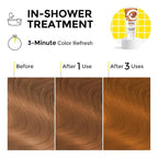 Semi Permanent Hair Color - 6 oz Color Depositing Conditioner with Shea Butter & Almond Oil- Color Conditioner Depositing Hair Mask - Vegan, Paraben, Ammonia & Sulfate Free -Copper