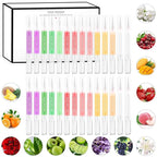 28Pcs Nail Cuticle Oils Nutrition Oil Pen Nail Nourishment Pens 28 Smell Cuticle Revitalizer for Agnail Nourish Skin NailCare (28pcs)
