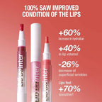 2 in 1 Brown Lip Gloss Lip Plumper Gloss Tinted Glitter Shimmer Lipgloss lip oil Lipstick Moisturizing High Shine And Vegan Plumping Lip Gloss For Women Girls Long-Lasting Dry Lip Care base 03 #